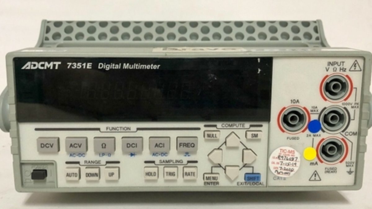 7351A ADCMT Digital Multimeter A375