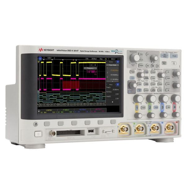 Máy hiện sóng KEYSIGHT DSOX3014T nghiêng phải