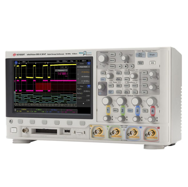 Máy hiện sóng KEYSIGHT DSOX3014T nghiêng trái