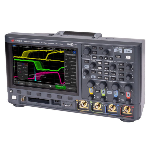 máy hiện sóng KEYSIGHT DSOX3014G nghiêng trái