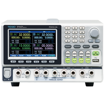 bộ nguồn DC kèm chức năng Tải giả TEXIO PDW Seria