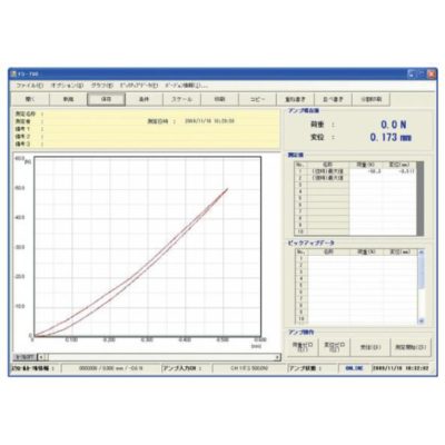phần mềm đo lực kéo, nén AIKOH FS-700