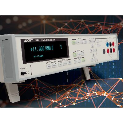 ADCMT 7481 Đồng hồ vạn năng kỹ thuật số 3 đồng hồ vạn năng kỹ thuật số ADCMT 7481 ảnh nghiêng