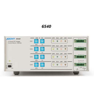 nguồn điện áp, dòng điện một chiều DC ADCMT 6540/ 6541