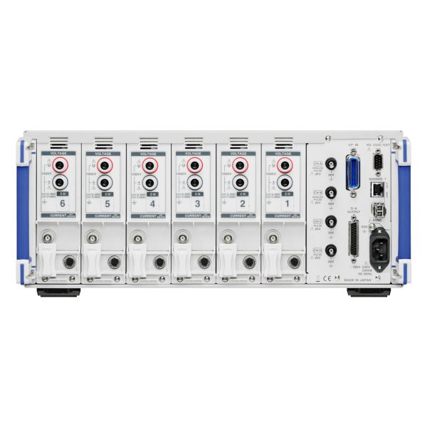 Thiết bị phân tích công suất HIOKI PW6001 mặt sau
