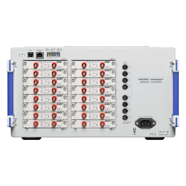 thiết bị ghi dạng sóng HIOKI MR8827 mat sau