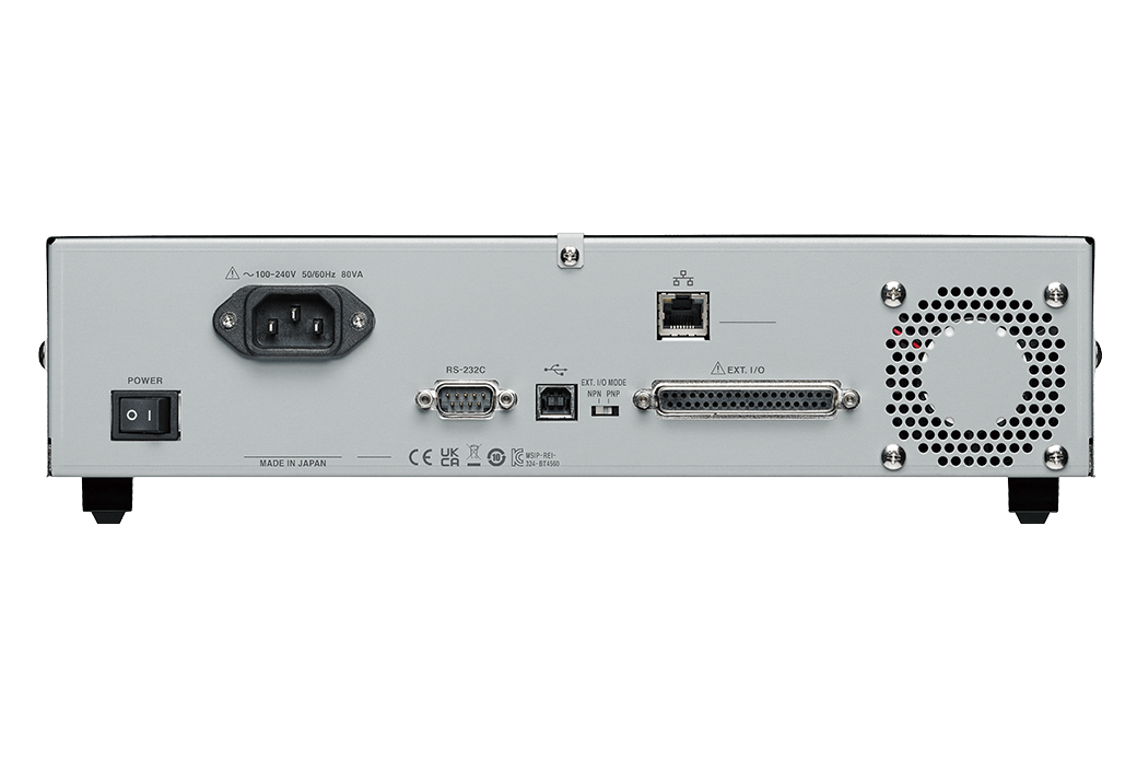 HIOKI BT4560-60 Thiết bị đo trở kháng pin 3 thiết bị đo trở kháng pin HIOKI BT4560-60 mặt sau