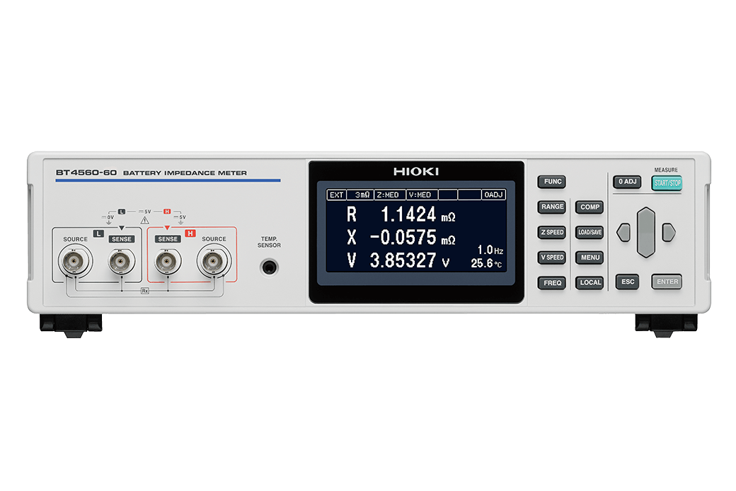 HIOKI BT4560-60 Thiết bị đo trở kháng pin 2 thiết bị đo trở kháng pin HIOKI BT4560-60 gập chân