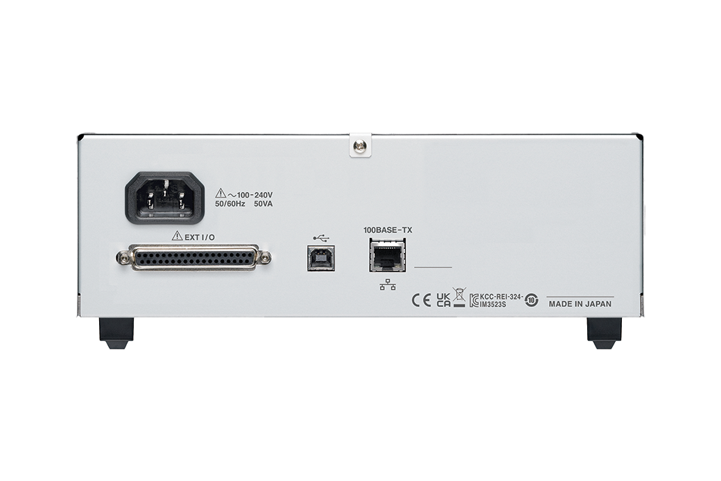 HIOKI IM3523A Máy đo LCR 2 máy đo LCR HIOKI IM3523 mặt sau