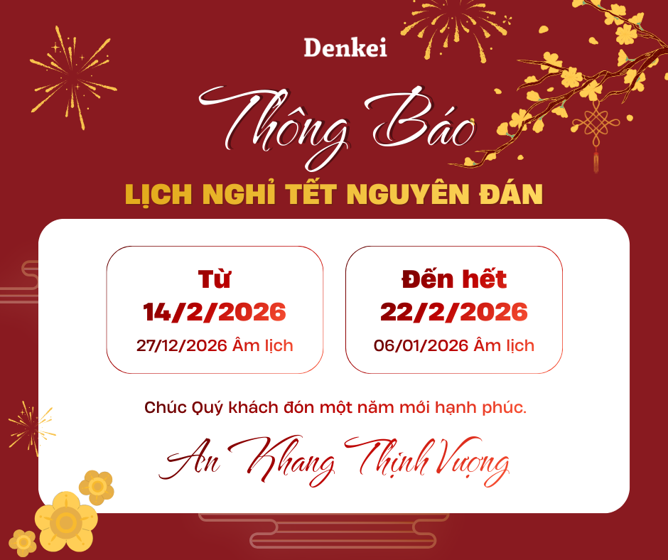 Lịch nghỉ Tết Denkei
